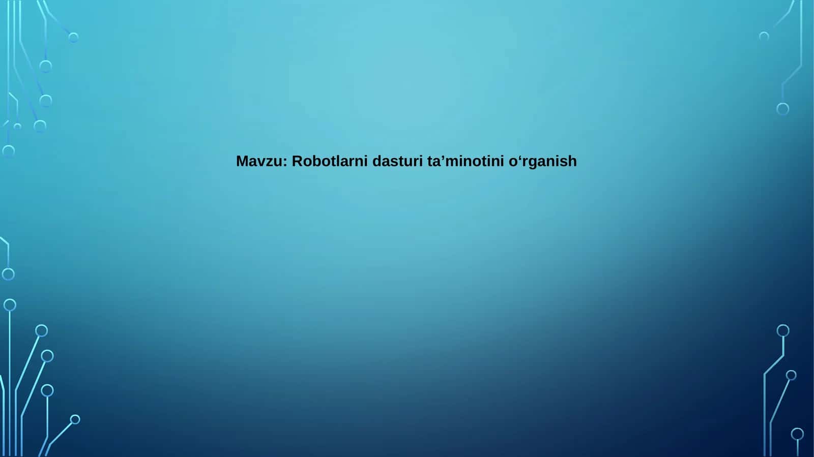 Robotlarnidasturitaʼminoti 1