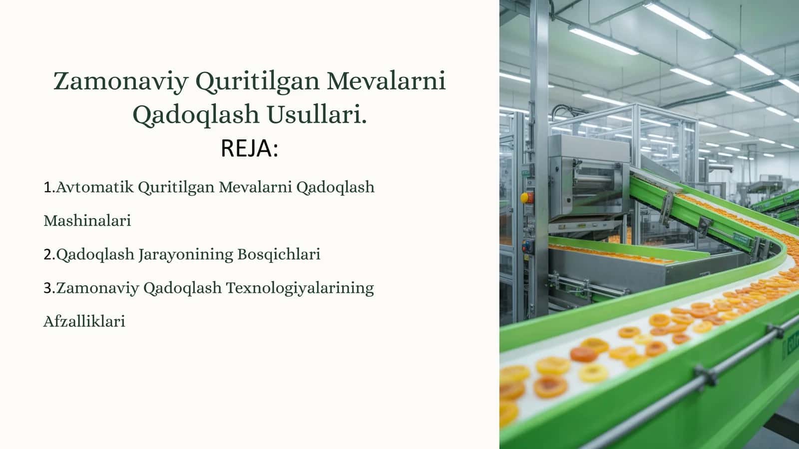 Zamonaviy Quritilgan Mevalarni Qadoqlash Usullari 1
