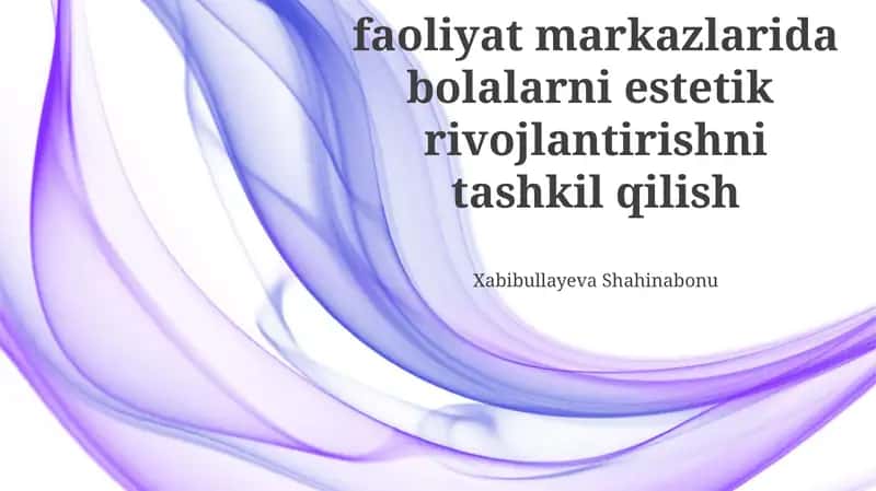 San'at materiallari va asbob-uskunalari 1