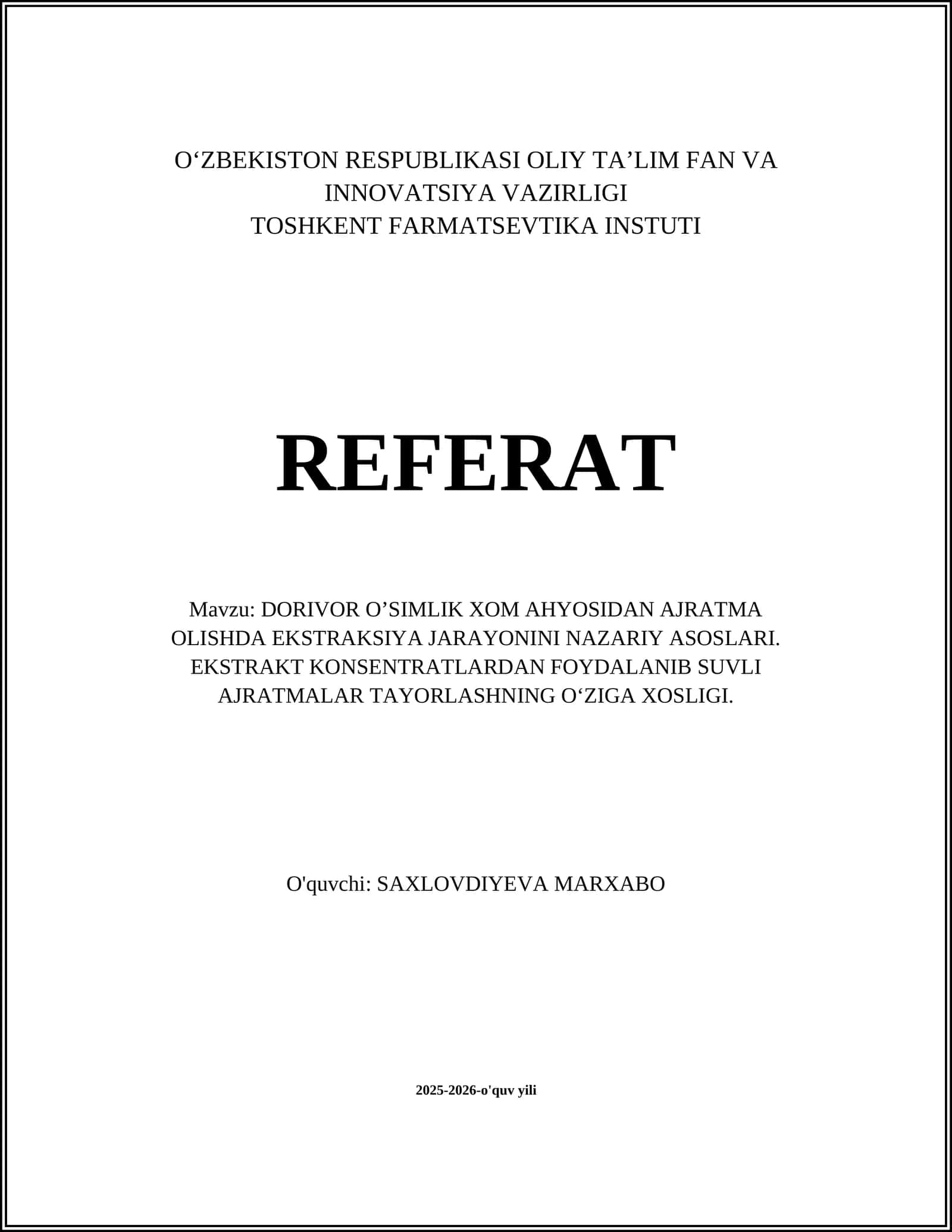 Ekstrakt konseNtratlar 1