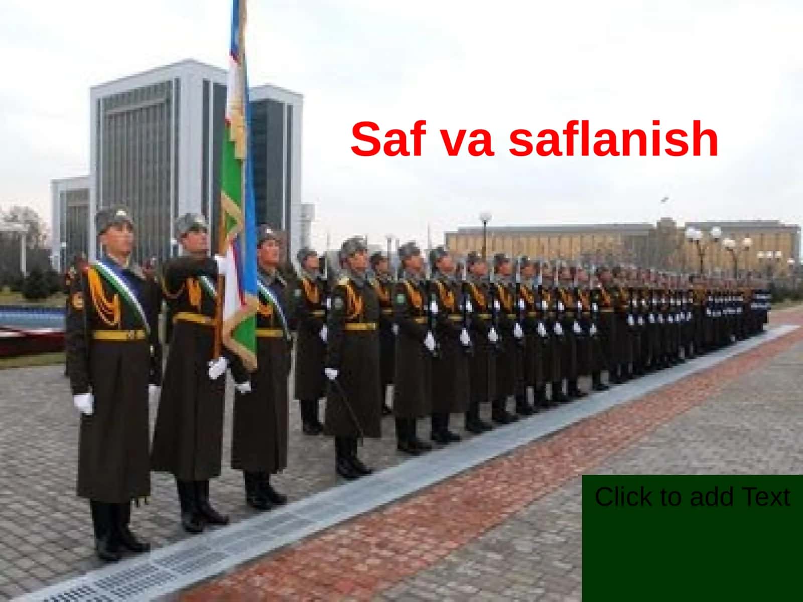 Saf va saflanish 1