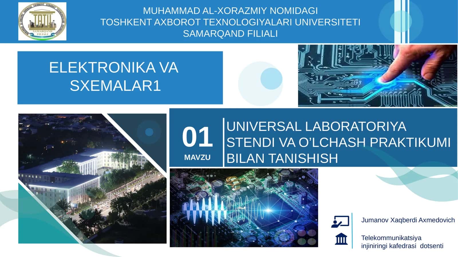 Zamonaviy elektronika va sxemalardagi diskret qurilmalardan integral sxemalargacha rivojlanish tarixiy davrlari va rivojlanishi istiqbollari 1