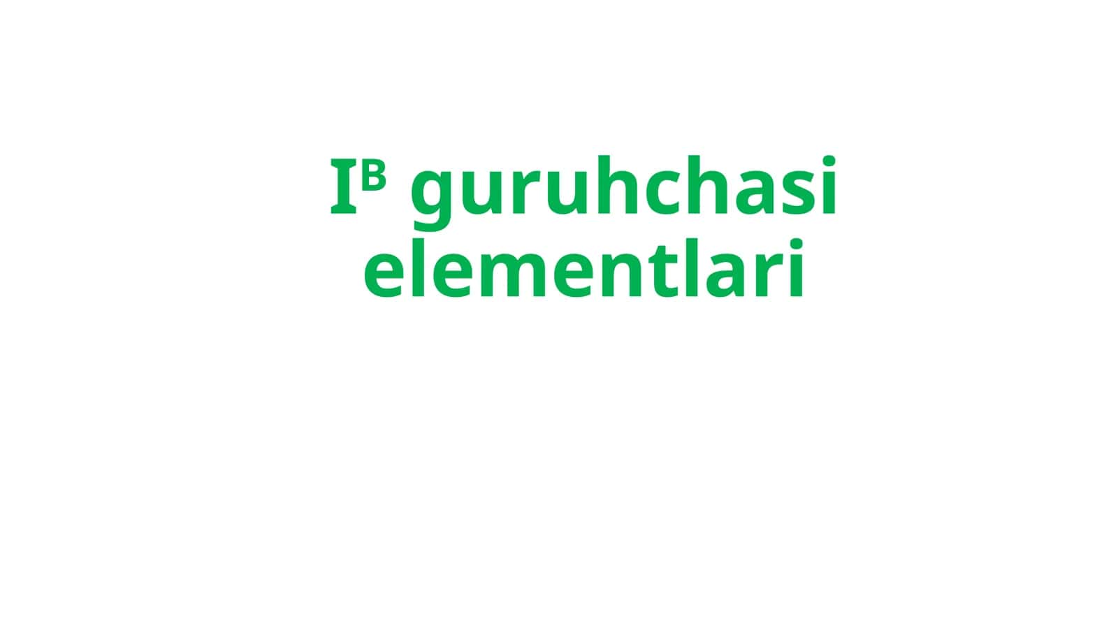 I B- MIS VA UNING GURUHCHASI 1