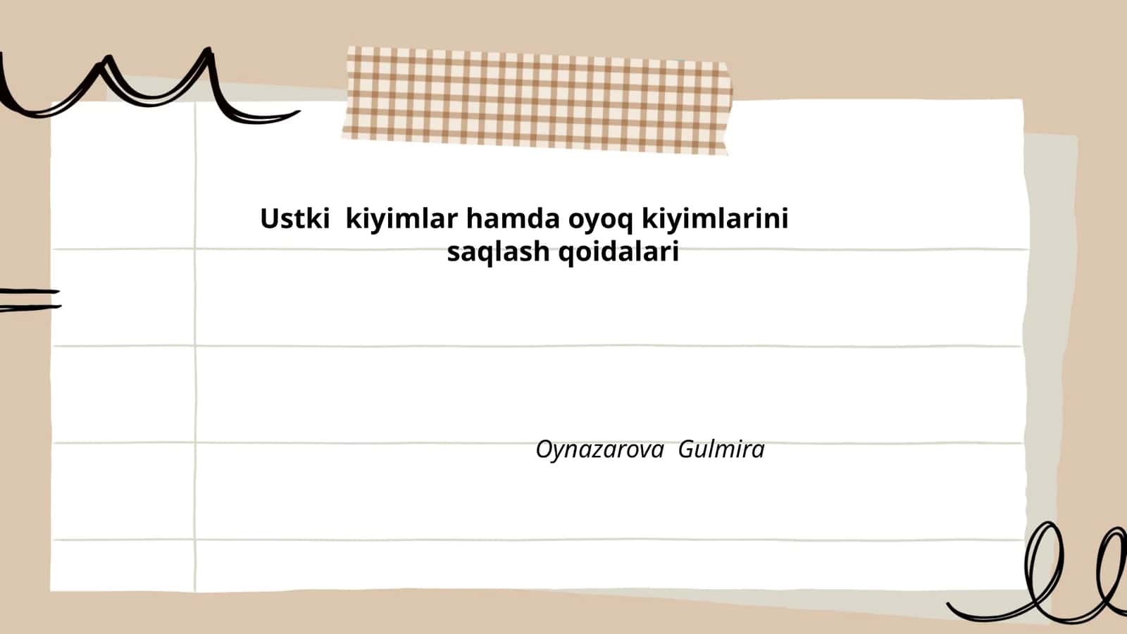 Ustki kiyimlar hamda oyoq kiyimlarini saqlash qoidalari 1