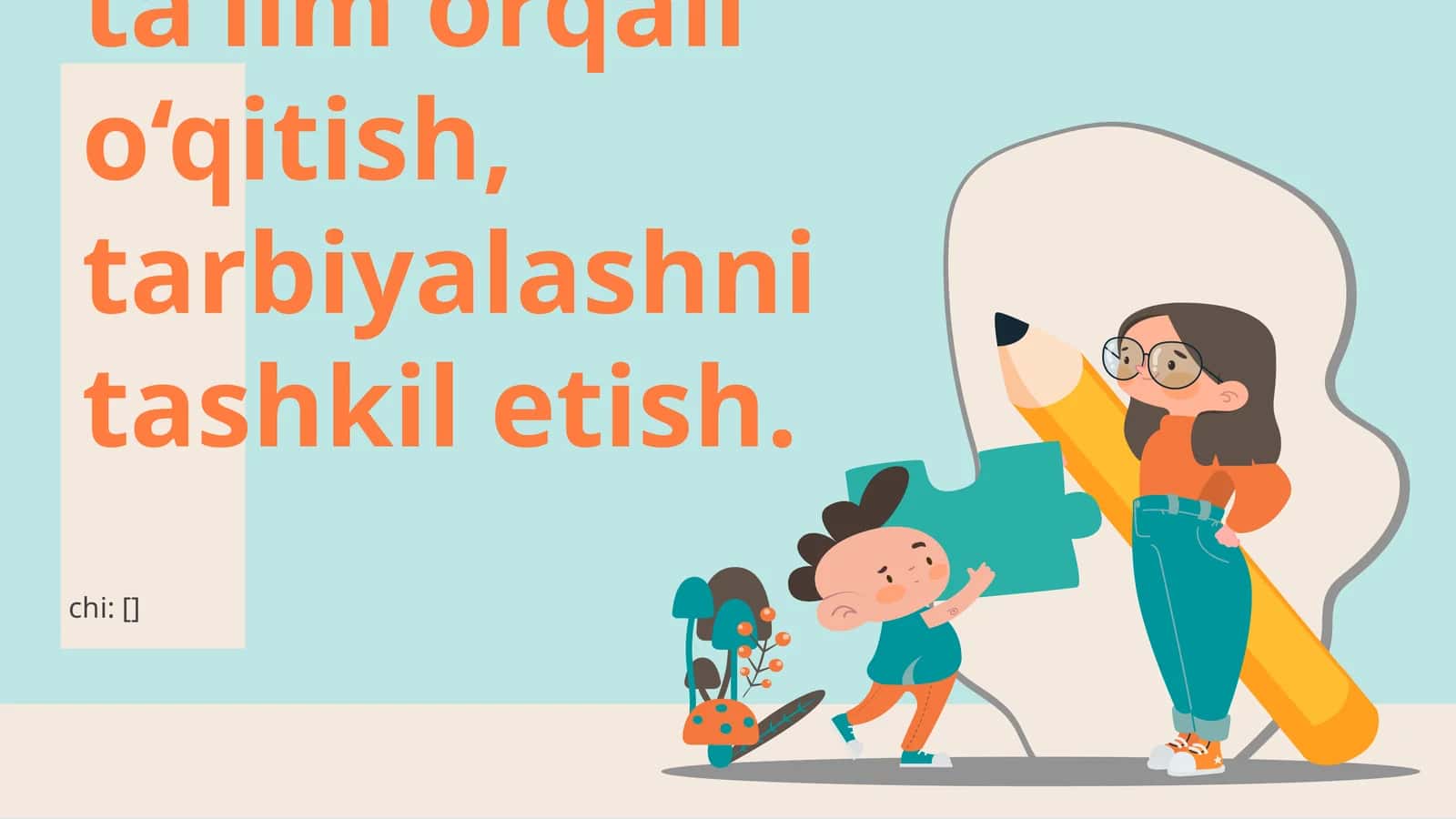 Imkoniyati cheklangan bolalarni inklyuziv ta’lim orqali o‘qitish, tarbiyalashni tashkil etish 1