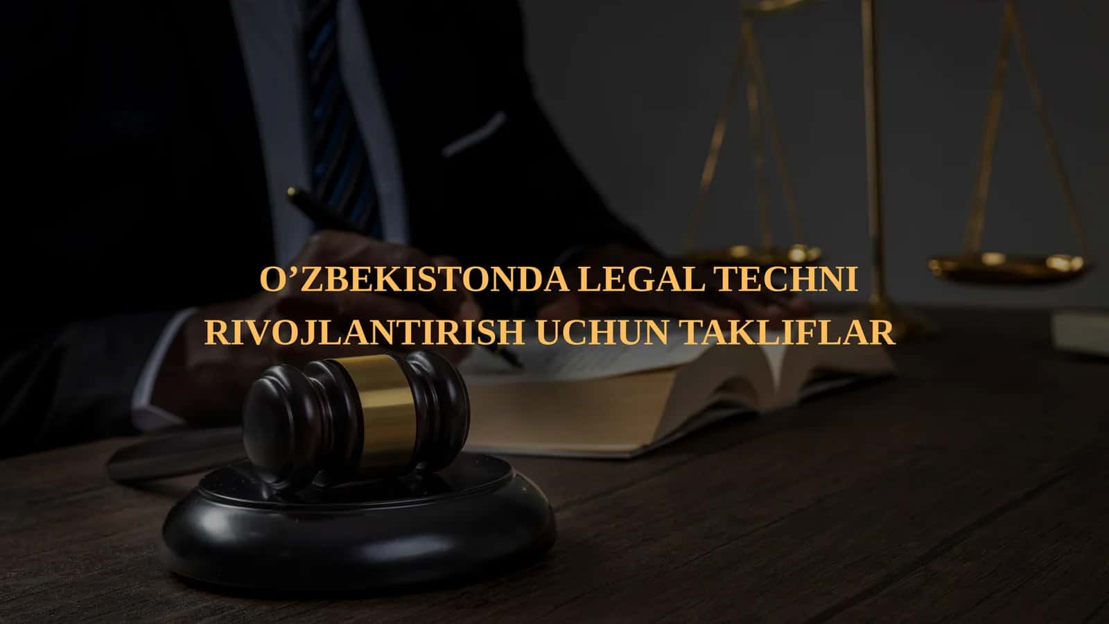 O'zbekistonda Legal Techni rivojlantirish uchun takliflar 1