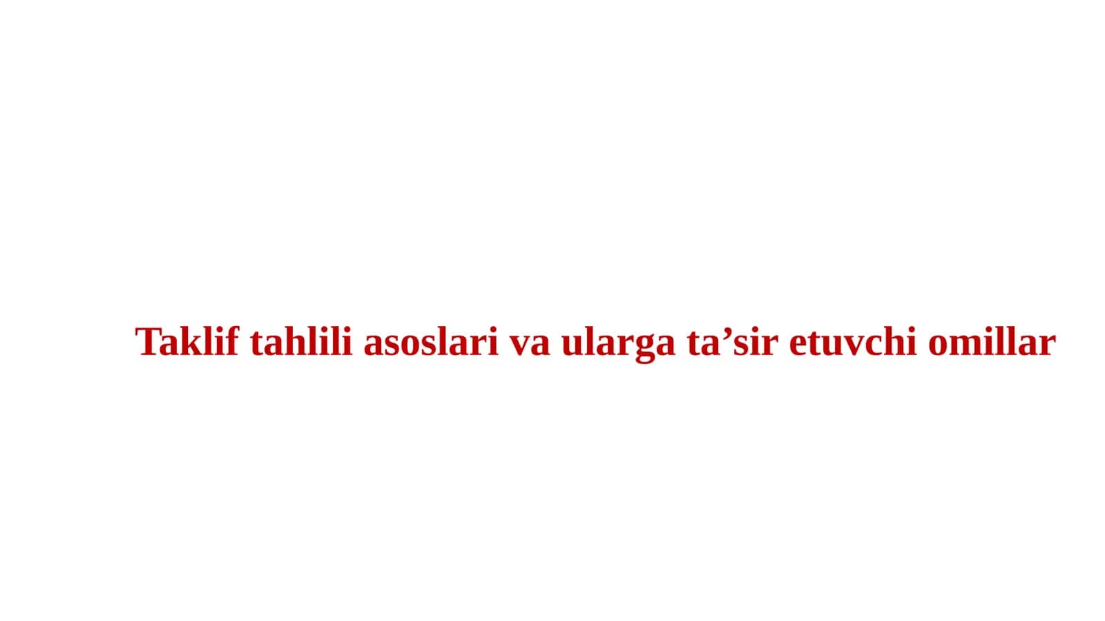 Taklif va Loyiha 1