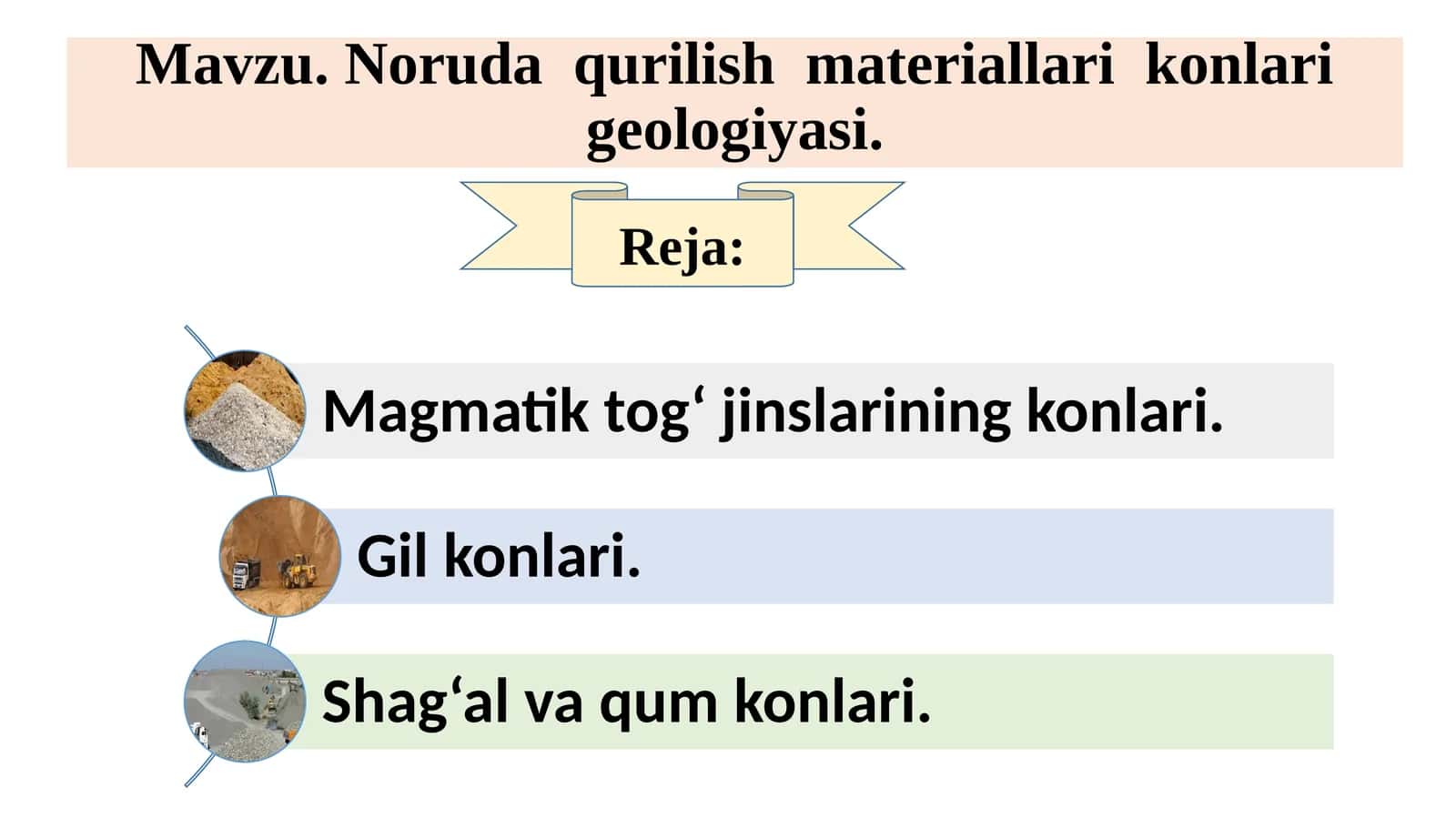 Noruda qurilish materiallari konlari geologiyasi 1