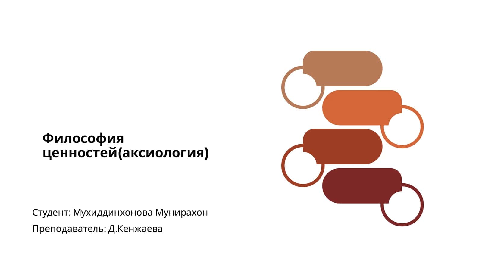 Философия ценностей(аксиология) 1