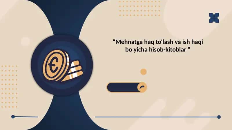 Mehnatga haq to'lash va ish haqi bo yicha hisob-kitoblar 1