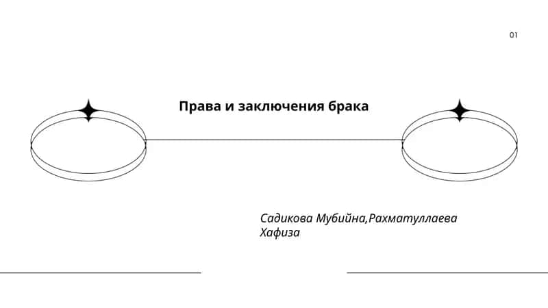 Права и заключения брака 1