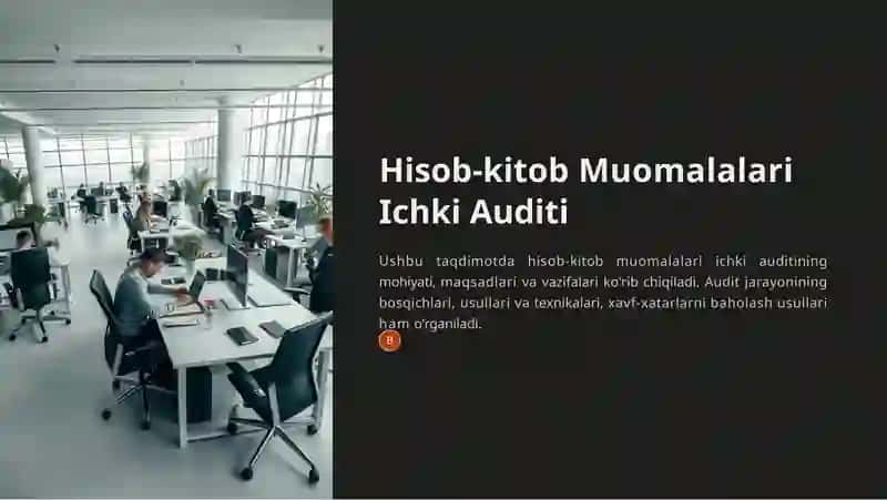 Hisob-kitob Muomalalari Ichki Auditi