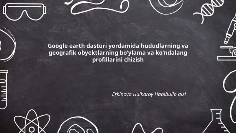 Google Earth dasturi 1