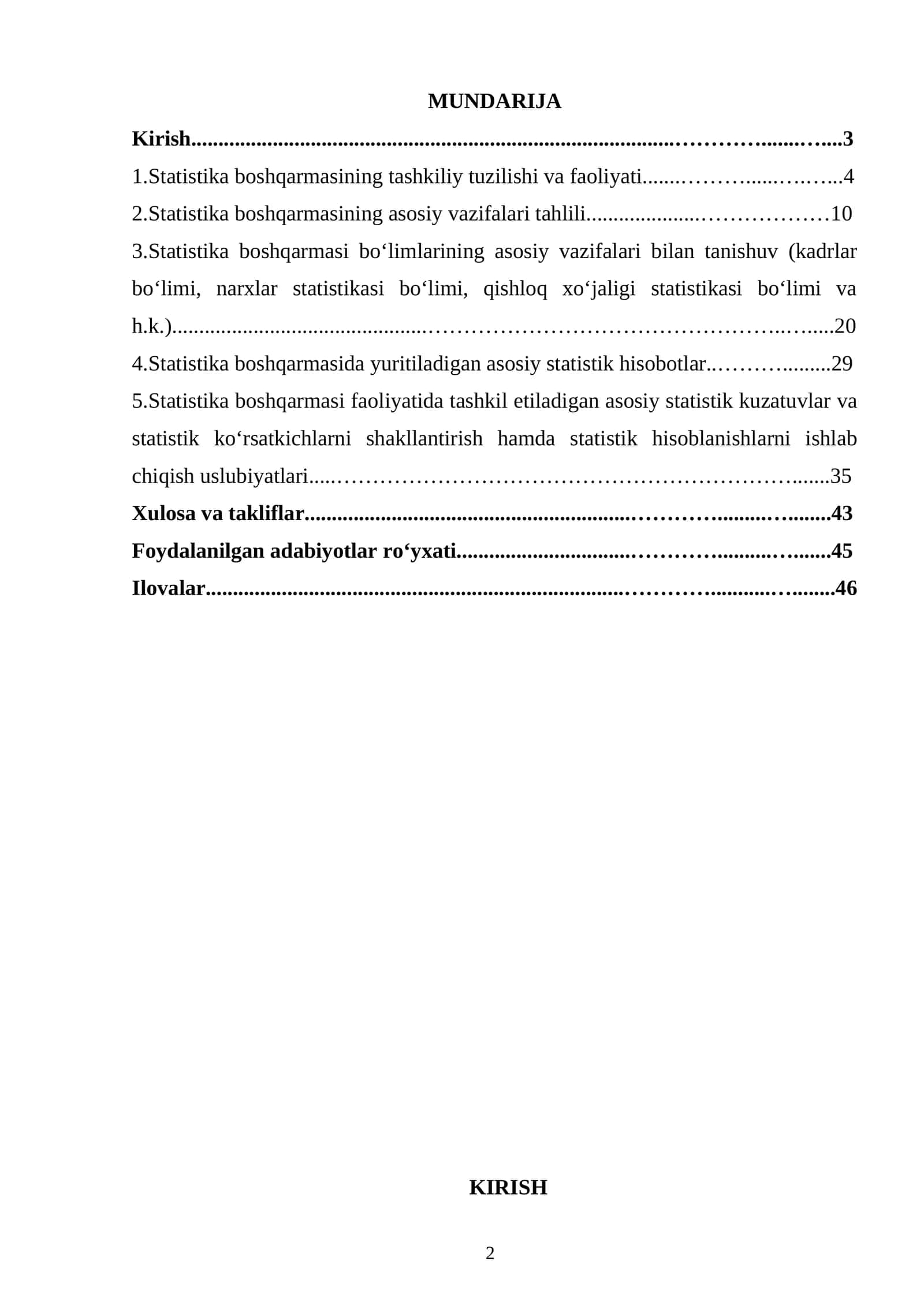 Statistika amaliyot hisobot   buxoro           amaliyot hisobot  buxoro 1