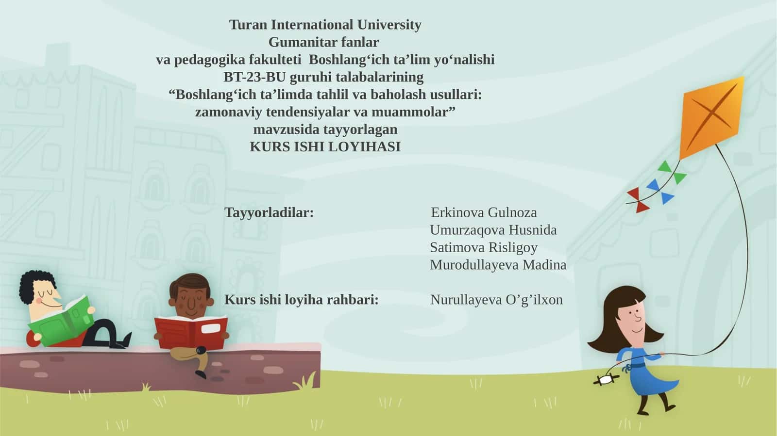 Boshlang‘ich ta’limda tahlil va baholash usullari: zamonaviy tendensiyalar va muammolar 1