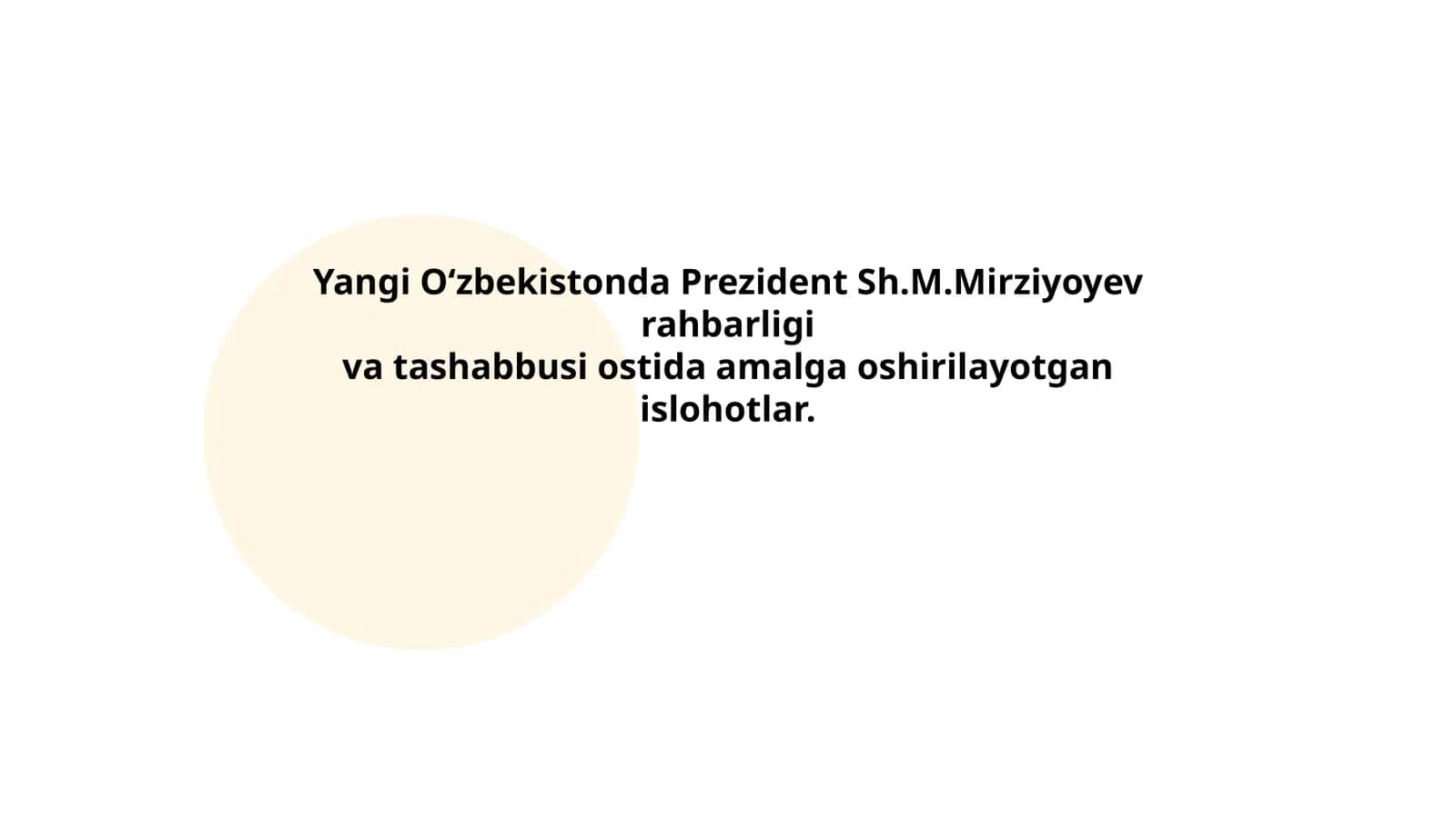 Konstitutsiyaviy islohotlar 1