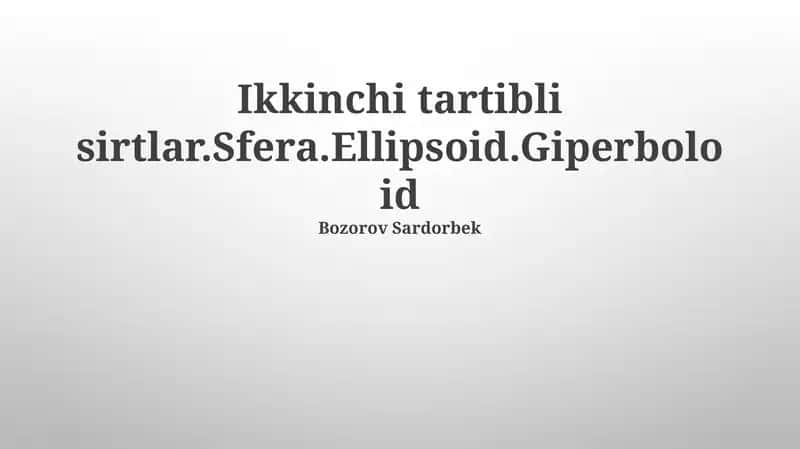 Sfera 1