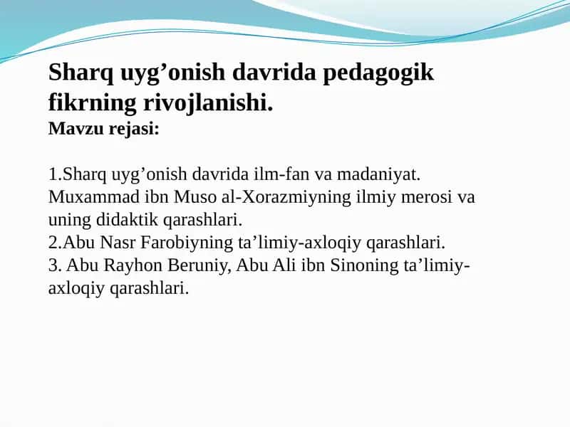 Pedagogika tarixi 1