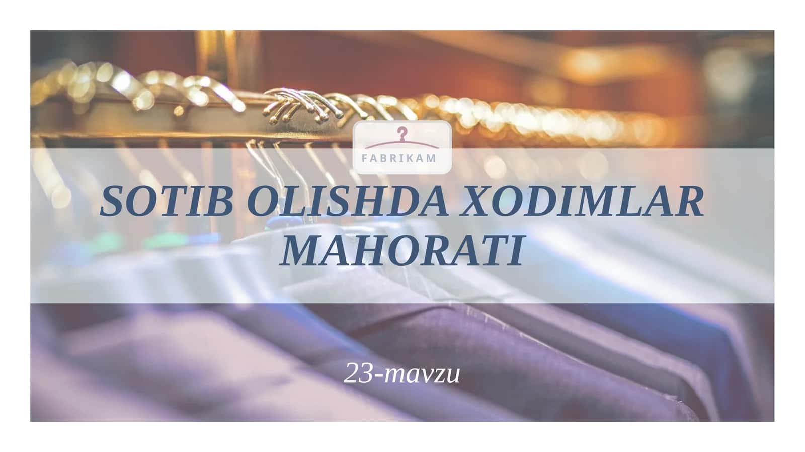 SOTIB OLISHDA XODIMLAR MAHORATI 1