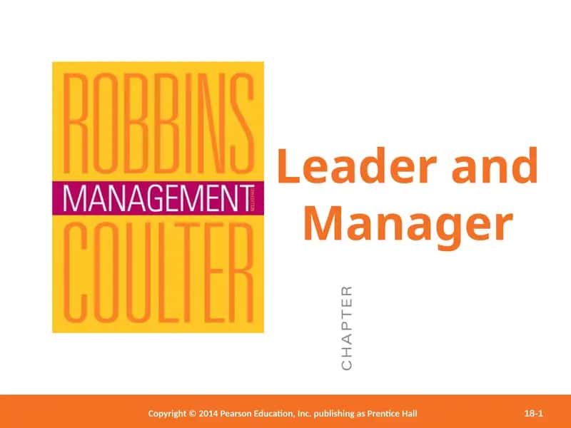 Leader and Manager 1
