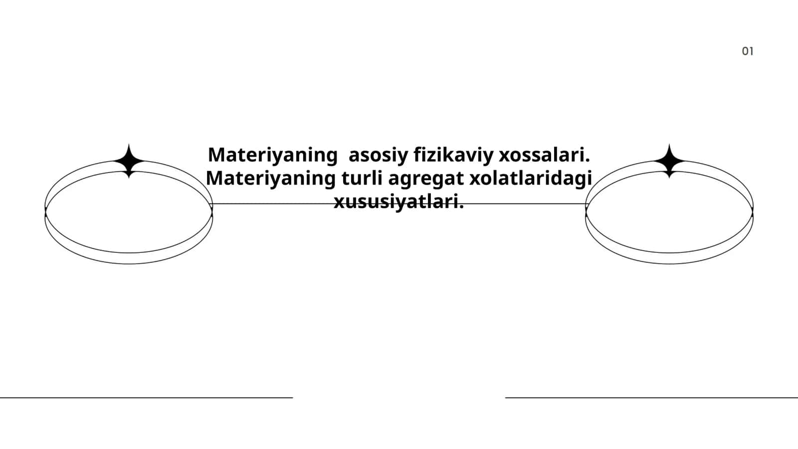Materiyaning asosiy fizikaviy xossalari 1