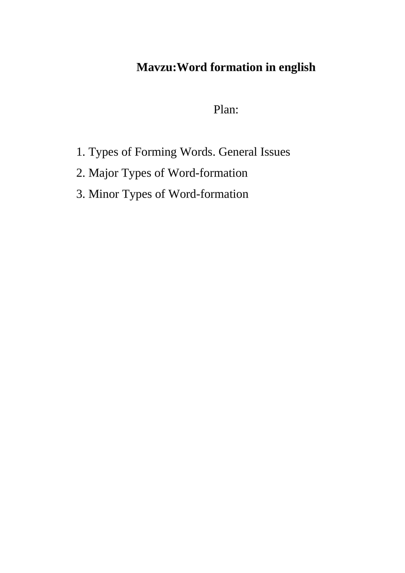 Word formation in english 1