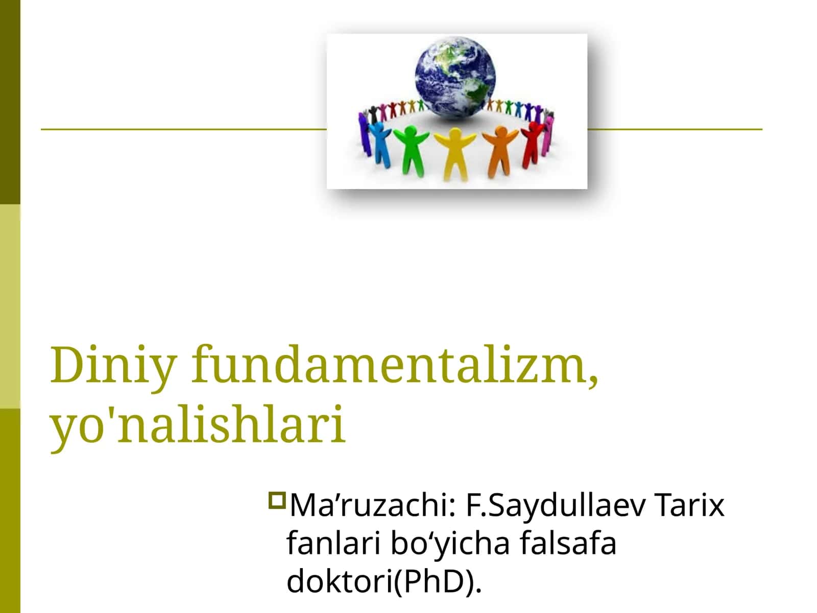 Diniy fundamentalizm, yo'nalishlari 1