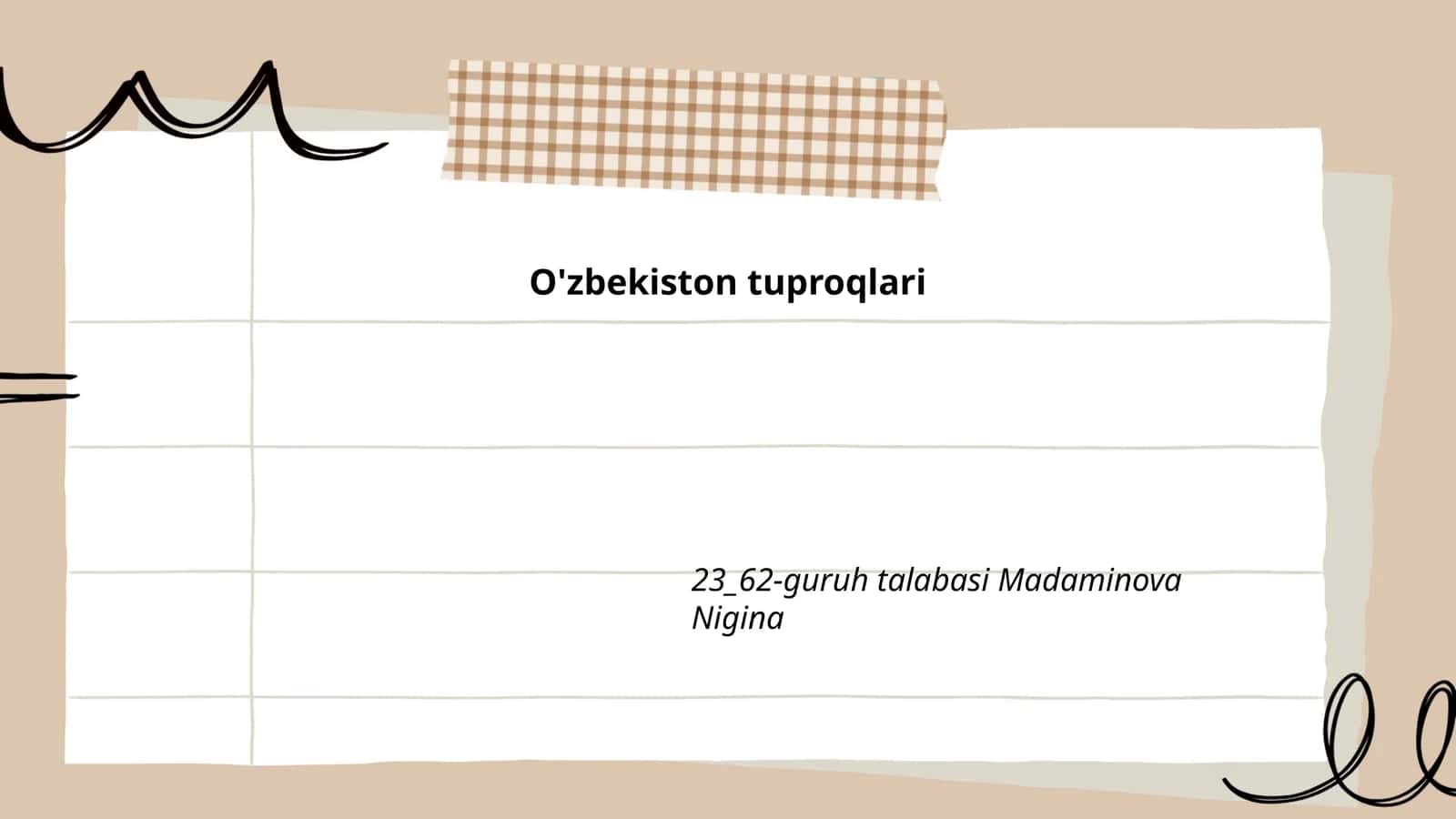 O'zbekiston tuproqlari 1