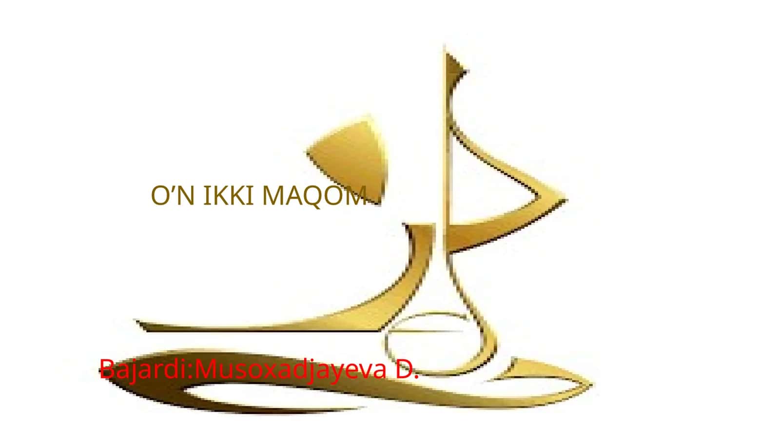 O’N IKKI MAQOM 1