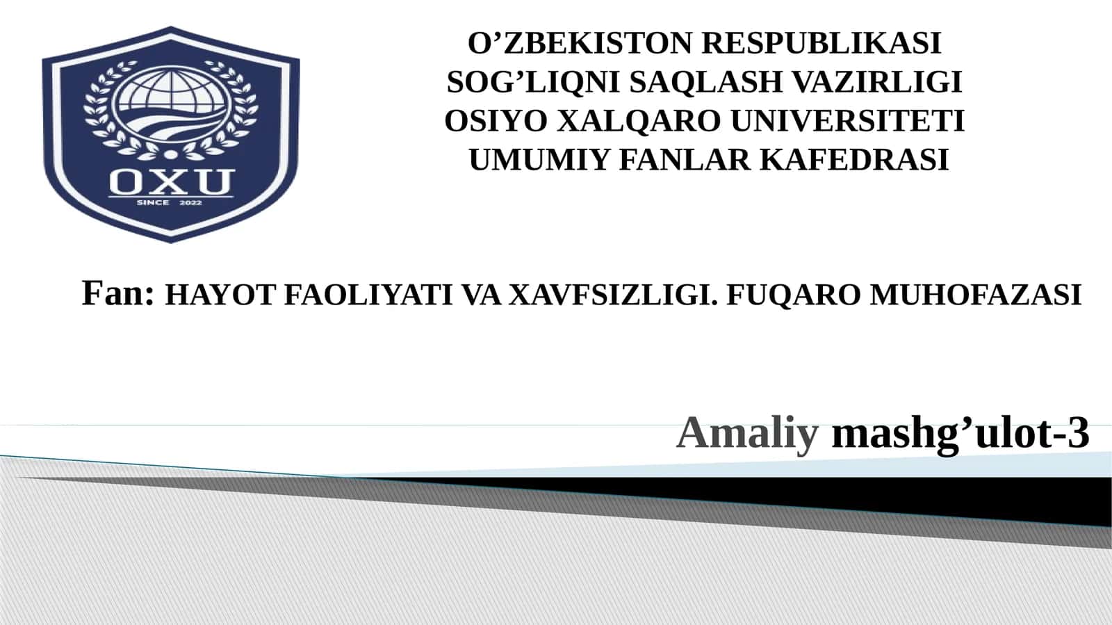 To‘lqinzarbi.Jabrlanishzonalaritavsifi.Yorug‘likajralishi.O‘tuvchinurlar 1