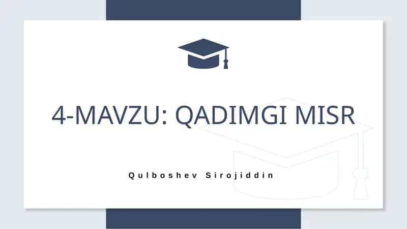 Qadimgi Misr 1