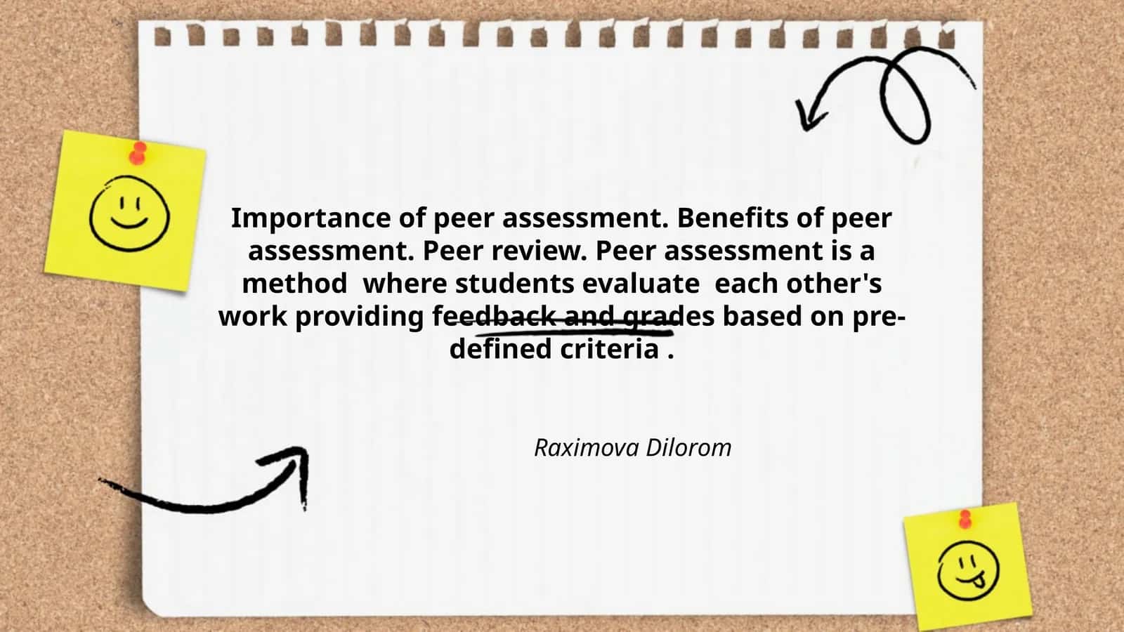 Importance of Peer Assessment 1