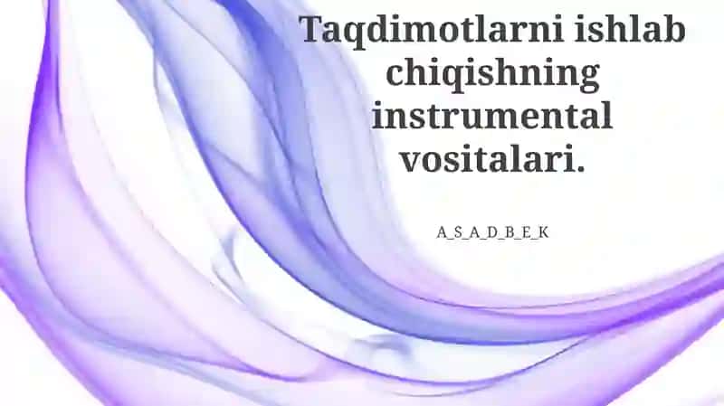 Mashhur taqdimot dasturi