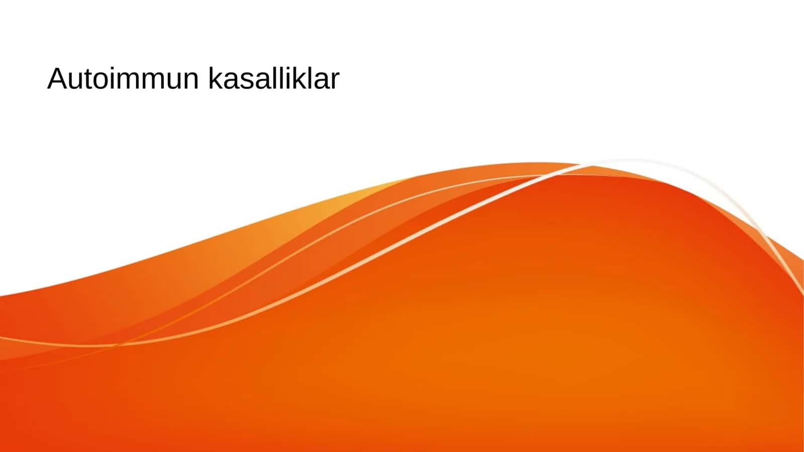 Autoimmun kasalliklar 1
