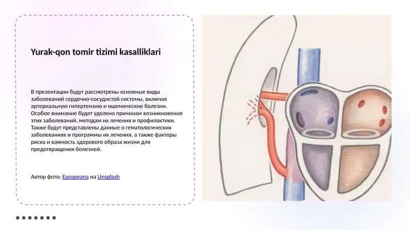 Yurak-qon tomir tizimi kasalliklari 1