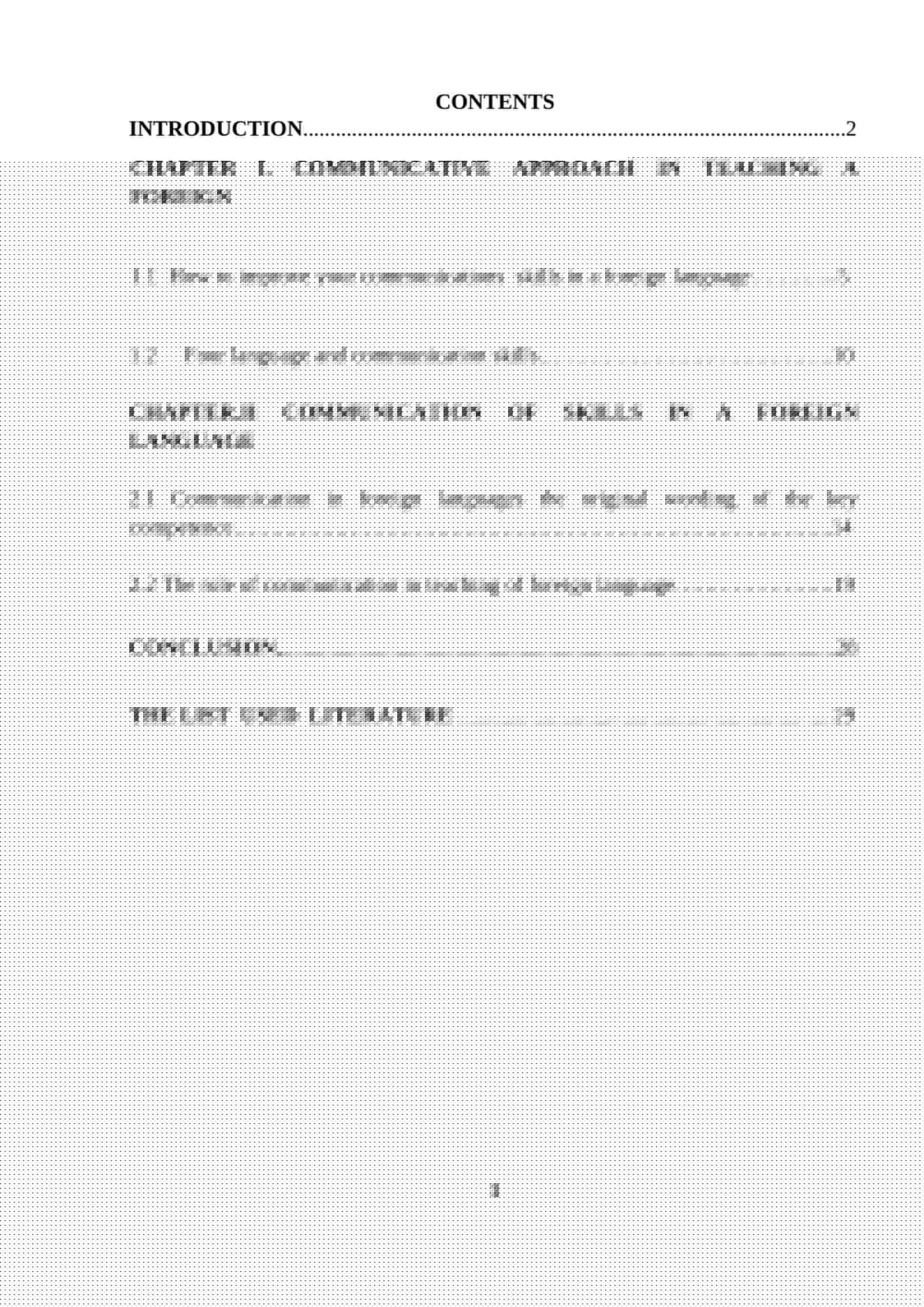COMMUNICATIVE APPROACH IN TEACHING A FOREIGN LANGUAGE 1