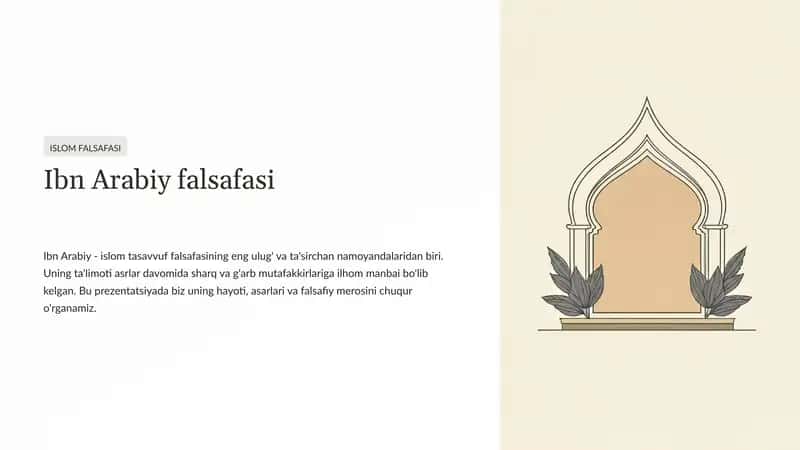 Islom falsafasi 1