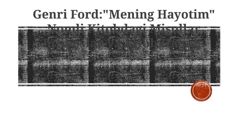 Mening Hayotim Kitobdagi Misollar Iqtiboslar 1