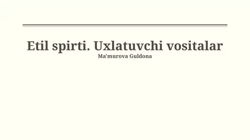 Etil spirti va uxlash tabletkalari: Ta'siri va xavflari 1