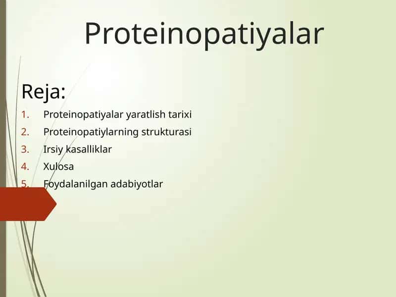 Proteinopatiyalar 1