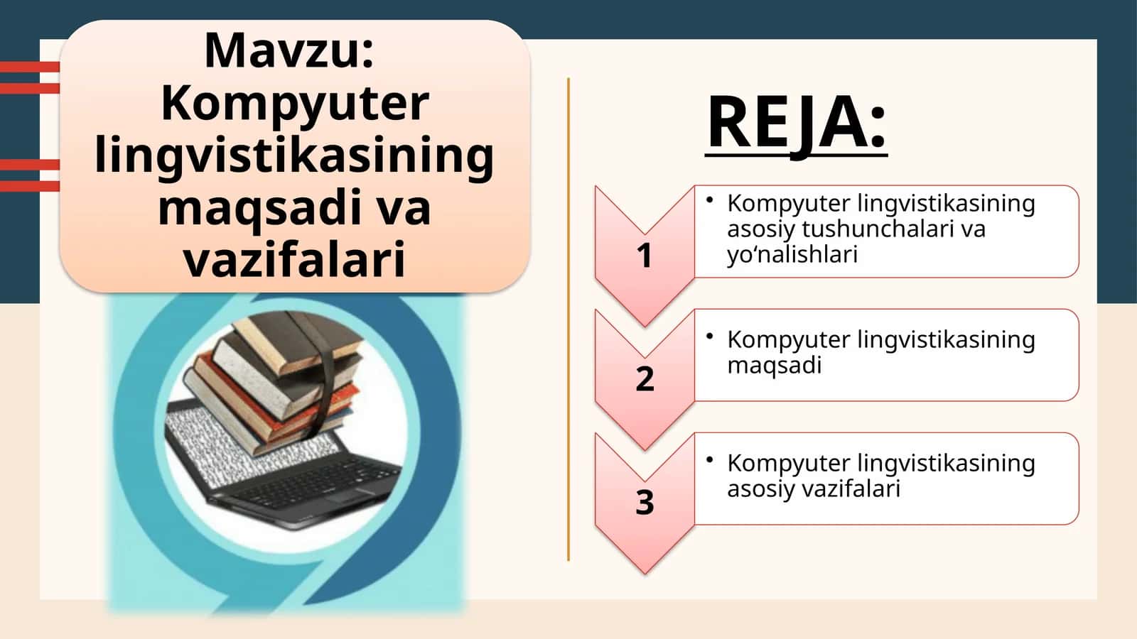 Kompyuter lingvistikasining maqsadi va vazifalari 1