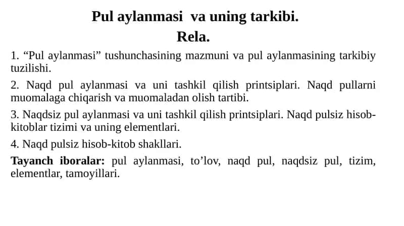 Pulaylanmasi Va Tashkil Qilish Printsipi 1