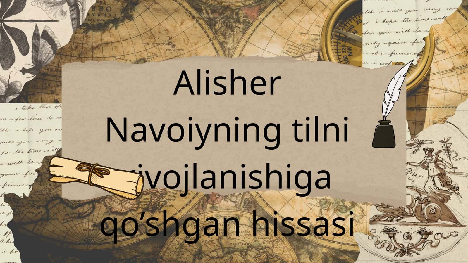 Alisher Navoiyning tilni rivojlanishiga qo’shgan hissasi 1
