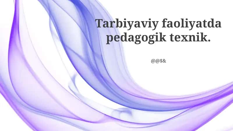 Ta'lim Ilovalarining O'rni 1