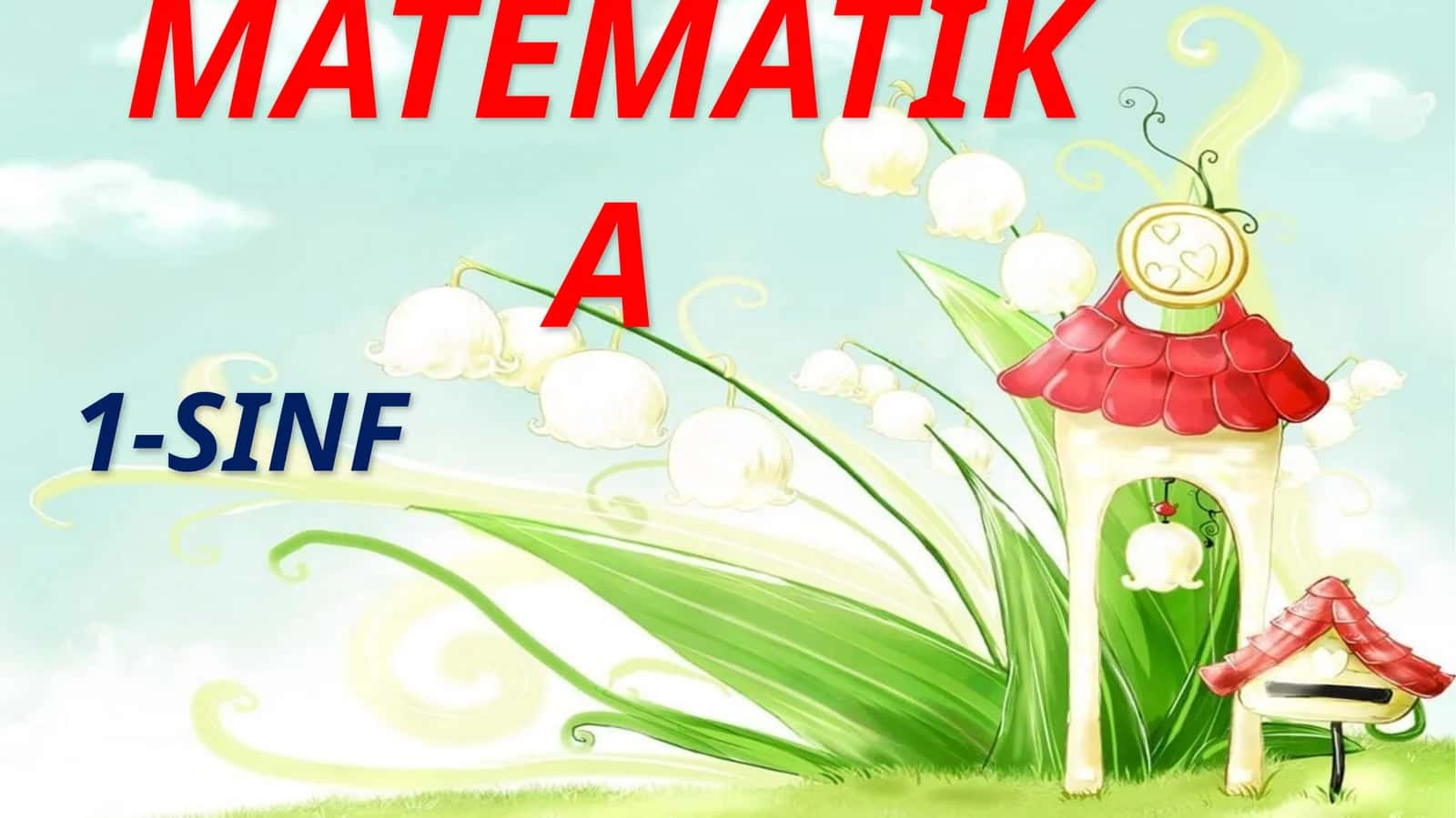Matematika fanlar ichra shoh 1