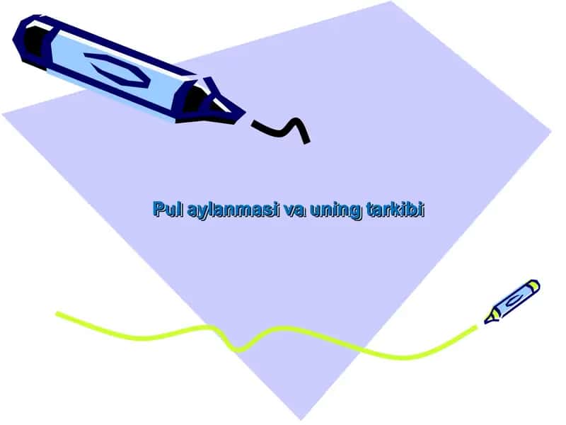 Pul aylanmasi va uning tarkibi 1