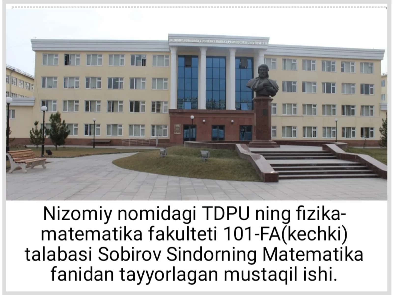 Yuqori Tartibli Hosila Tushunchasi 1