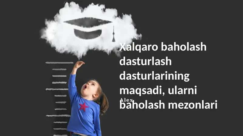 Xalqaro baholash dasturlash dasturlarining maqsadi 1