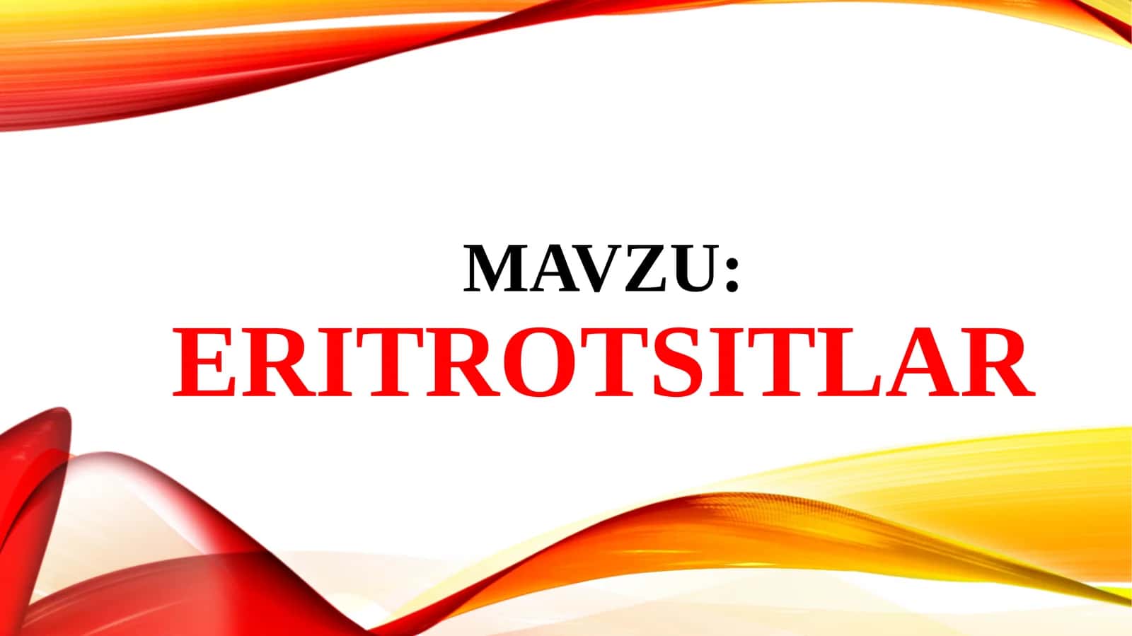 Eritrotsitlar 1