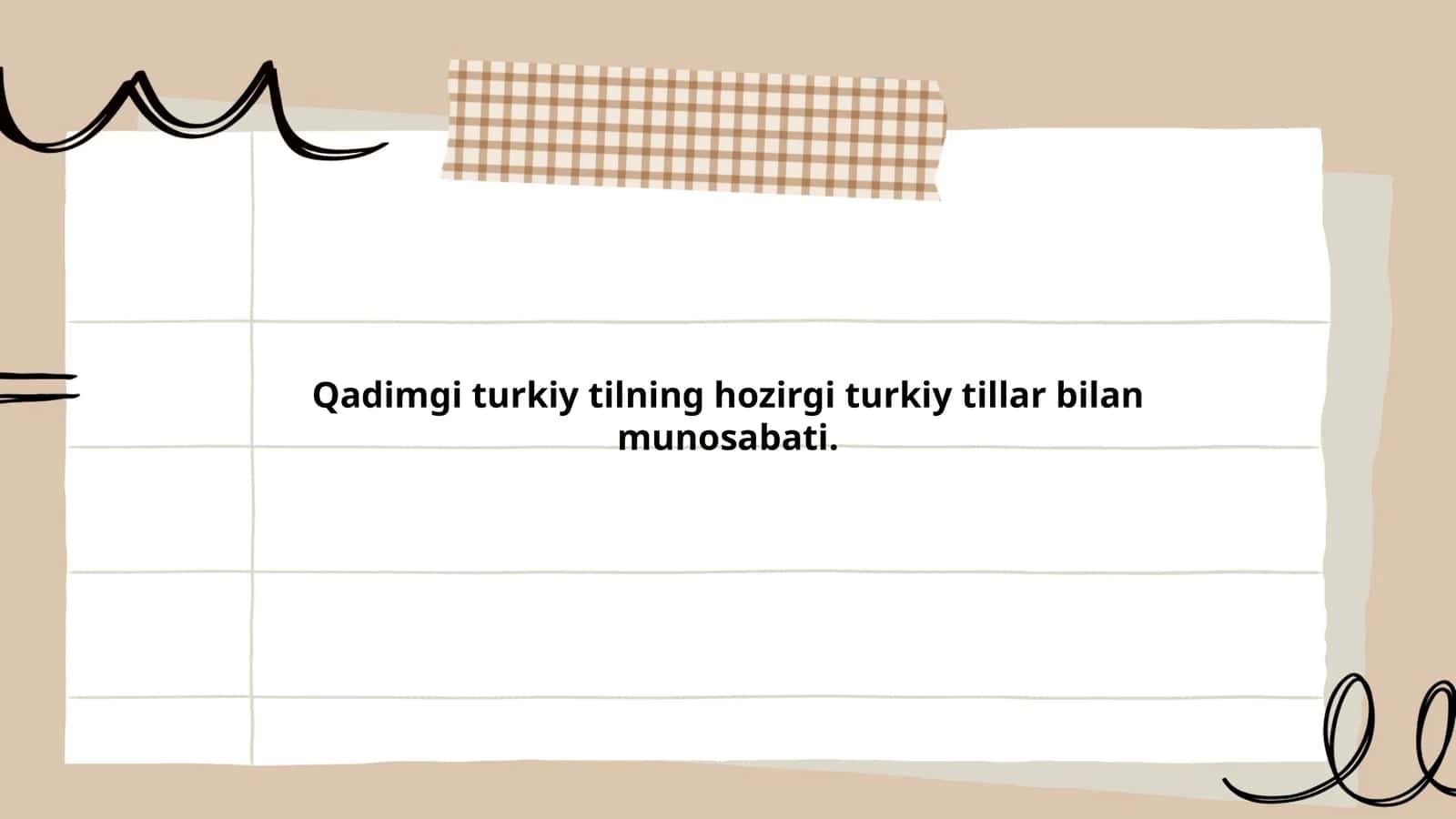 Qadimgi turkiy til va hozirgi turkiy tillarda fonetik o'zgarishlar 1